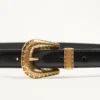 Ζώνη Vlogo Signature από βουρτσισμένο δέρμα μοσχαριού 20 mm Ζώνη Vlogo Signature από βουρτσισμένο δέρμα μοσχαριού 20 mm